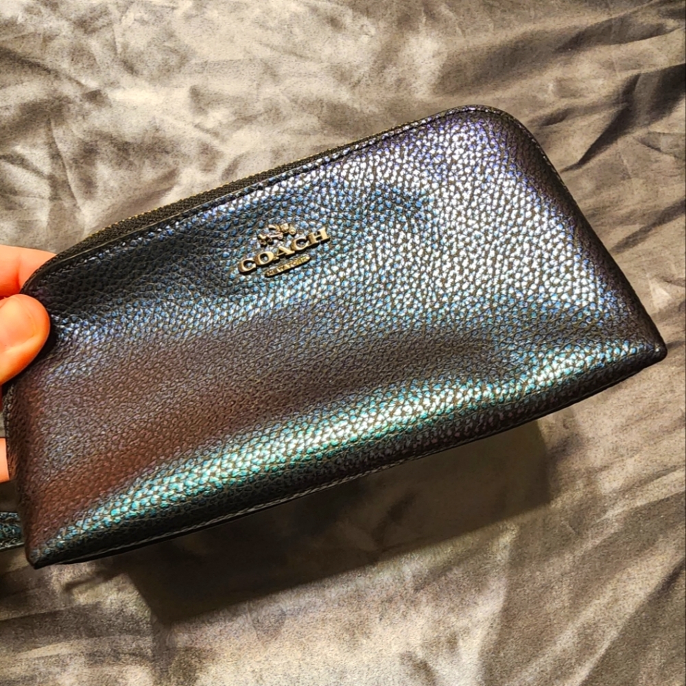 Coach Hologram Oil Slick makeup case